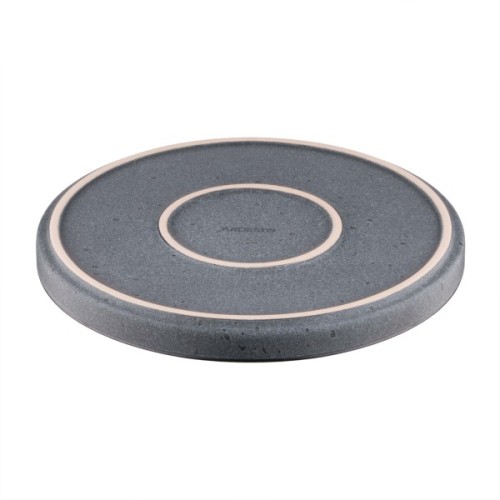 Тарілка Ardesto Fasano, 19.6см, кераміка, сірий темний (AR0319FDG)