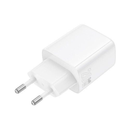 Зарядний пристрій BOROFONE BN27 Fuente 1xUSB-C PD20W + 1xUSB QC3.0 White (6941991120268)