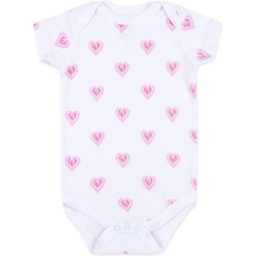 Боді дитяче Luvable Friends 5 шт з короткими рукавами для дівчаток (50638.3-6)