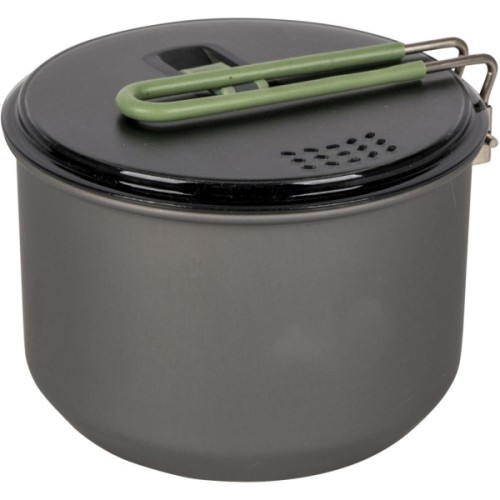 Котел туристичний Bo-Camp Explorer Hard Anodized 1 л Сірий/Зелений (2200236)