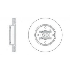 Гальмівний диск HI-Q SD1016