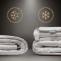 Ковдра MirSon Набір 9526 Deluxe Hand Made Ковдра зимова Полуторна 140х205 Silk Kapok + Подушка 50х70 (2200010805512)