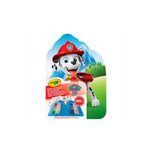 Набір для творчості Crayola Paw Patrol для малювання, з фломастерами та розмальовками (04-0783)