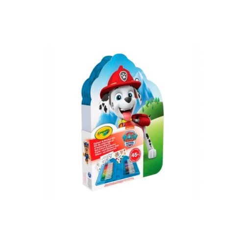 Набір для творчості Crayola Paw Patrol для малювання, з фломастерами та розмальовками (04-0783)