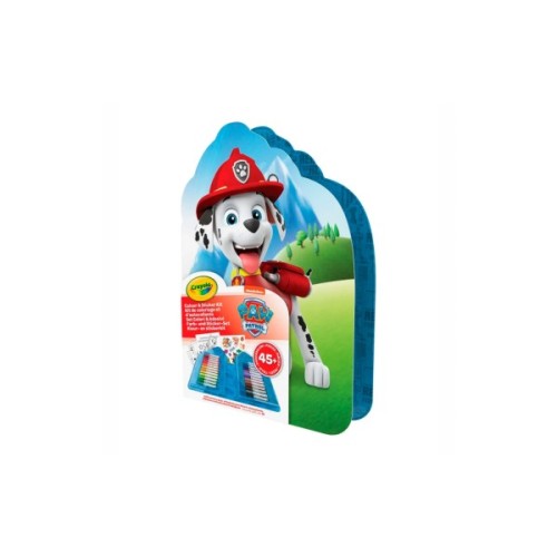 Набір для творчості Crayola Paw Patrol для малювання, з фломастерами та розмальовками (04-0783)