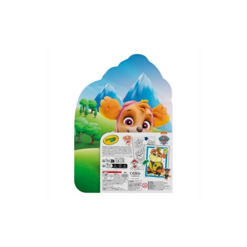 Набір для творчості Crayola Paw Patrol для малювання, з фломастерами та розмальовками (04-0783)