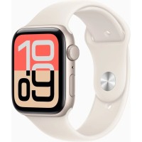 Смарт-годинник Apple Watch SE 3 GPS + Cellular 44mm Starlight Aluminium Case with Starlight Sport Band - M/L (MEPF4RK/A)