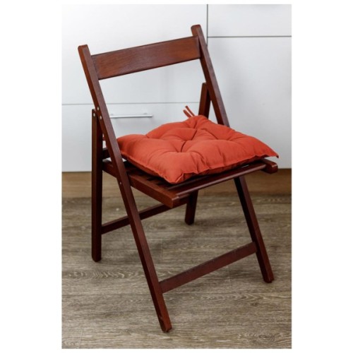 Подушка на стілець Прованс Гарбузова 40х40 см (4823093448261)