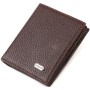 Портмоне Canpellini З натуральної шкіри Коричневе (21740)