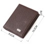 Портмоне Canpellini З натуральної шкіри Коричневе (21740)