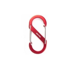 Карабін туристичний Naturehike S-type NH20GS004, 4 см, червоний (6927595747100)