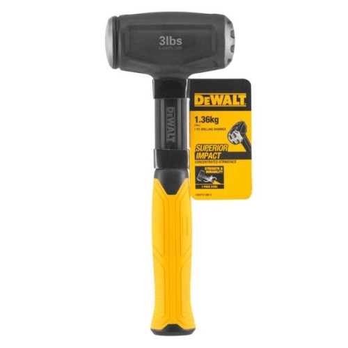 Кувалда DeWALT міні, 1361 г, з гасінням вібрації, 26.5 см. (DWHT51388-0)