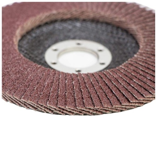 Круг зачистний Sigma пелюстковий торцевий Т29 (конічний) 125мм P60 (9172631)