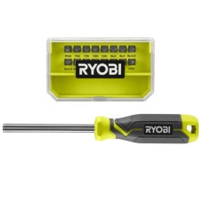 Викрутка Ryobi RHSDM1701, бітотримач 1/4", 100мм, 16 біт, SL,PH,PZ,Torx, кейс (5132006050)