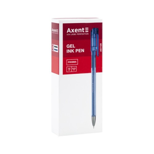 Ручка гелева Axent Prisma 0,5 мм, синій (AG1125-02-A)