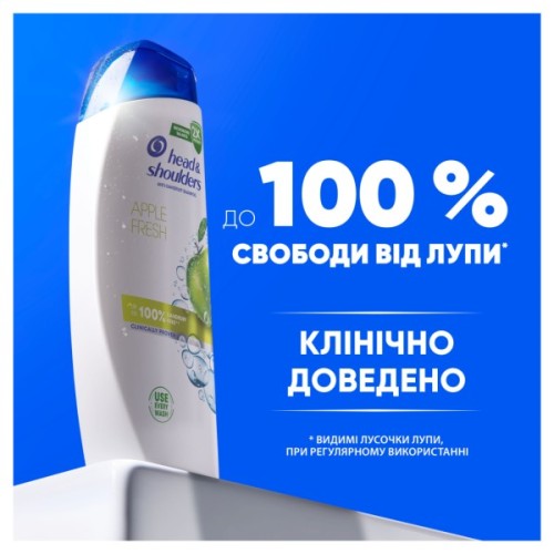 Шампунь Head & Shoulders Яблучна свіжість 250 мл (8006540063248)