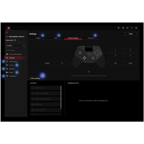 Геймпад ASUS ROG Raikiri II Pro, USB-A/BT/WL, білий (90MP05A0-BDUA10)