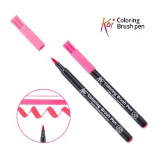 Художній маркер KOI Маркер-пензель акварельний Маджента рожева , 421 (084511393110)
