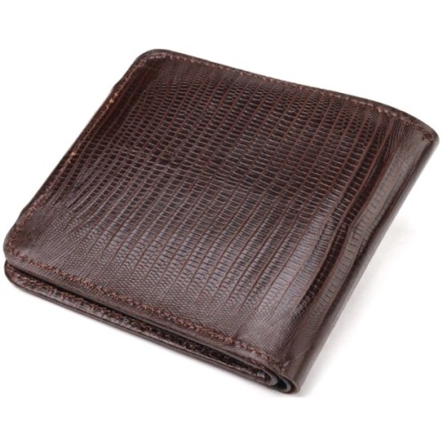 Портмоне Canpellini З натуральної шкіри Коричневе (21576)