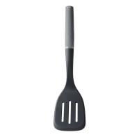 Лопатка кухонна KitchenAid Coreline з прорізами, 34,3 см, сірий (KAS002OHCGG)