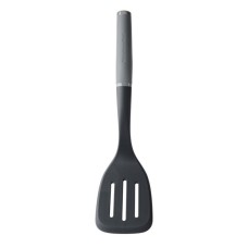 Лопатка кухонна KitchenAid Coreline з прорізами, 34,3 см, сірий (KAS002OHCGG)