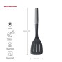 Лопатка кухонна KitchenAid Coreline з прорізами, 34,3 см, сірий (KAS002OHCGG)