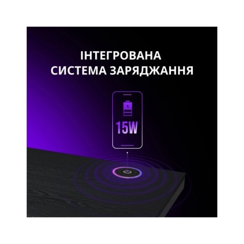 Комп'ютерний стіл Lorgar PRO 80G Glass Black (LRG-DP80G)