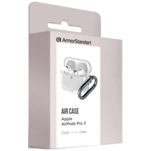 Чохол для навушників Armorstandart Air для Apple Airpods Pro 3 Clear (ARM88268) (ARM88268)