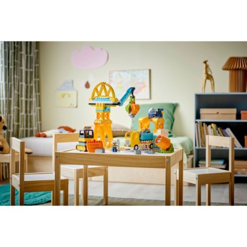 Конструктор LEGO DUPLO Town 3-в-1 Будівельний майданчик і техніка (10476)