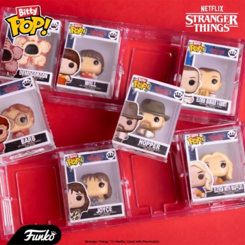 Фігурка Funko Pop набір Bitty POP! - Гоппер (4 фігурки в асортименті) (83664)