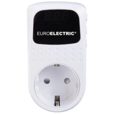 Реле напруги EUROELECTRIC 16А 3.5kW (AV) 150V-210V/230V-280V (RV-16A/3,5kW(AV))