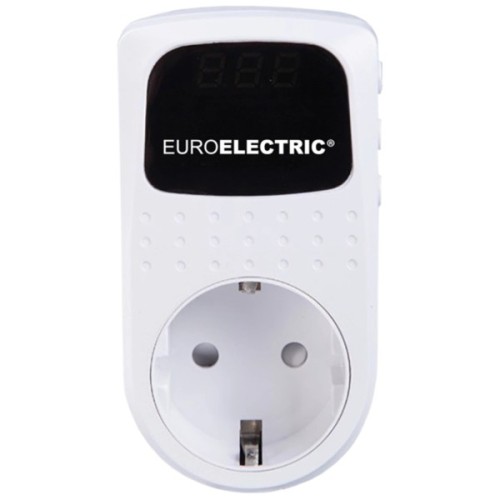 Реле напруги EUROELECTRIC 16А 3.5kW (AV) 150V-210V/230V-280V (RV-16A/3,5kW(AV))