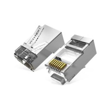 Конектор RJ45 FTP Cat.6 Modular 10 шт. Vention (IDFR0-10)