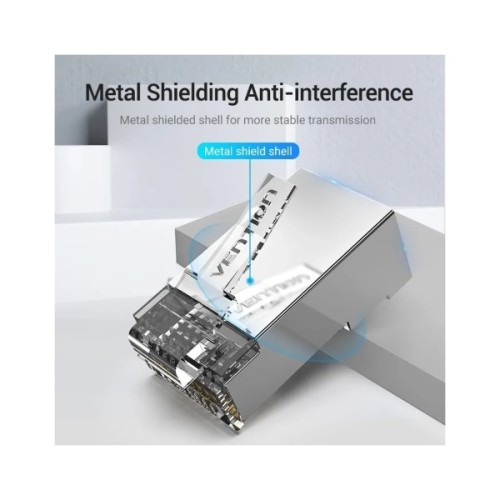 Конектор RJ45 FTP Cat.6 Modular 10 шт. Vention (IDFR0-10)