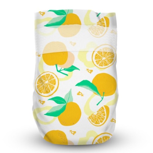 Підгузки Offspring Tangy Orange розмір NB до 4 кг 56 шт (DP-OI-FAT-NB56P-TGYORN)