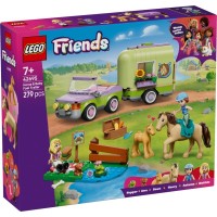 Конструктор LEGO Friends Причіп для коня й лошати (42695)