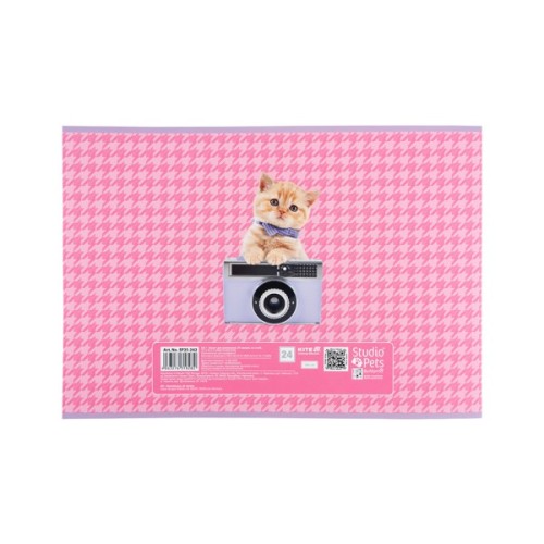 Альбом для малювання Kite Studio Pets, 24 аркуша (SP25-242)
