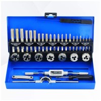 Набір мітчиків і плашок Werk мітчиків та плашок 32 од. (римачі 2шт., різьбомір, викрутка) (122733)