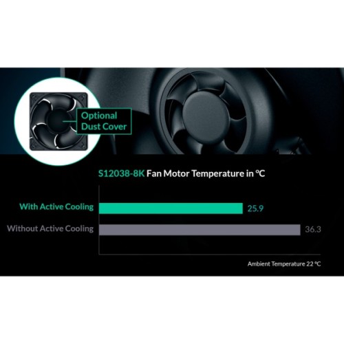 Кулер до корпусу Arctic S12038-8K 3-Pack (ACFAN00302A)