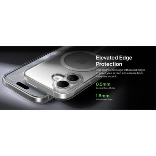 Чохол до мобільного телефона Belkin Magnetic Protective Clear iPhone 17 (MSA030HQCL)