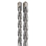 Набір свердл Graphite по бетону, 4–10мм, кейс, 5шт (56T215)