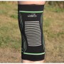 Фіксатор коліна PowerPlay PP-4099 Knee Support Чорно/Зелені S/M (PP_4099_S/M_Bl/Green)