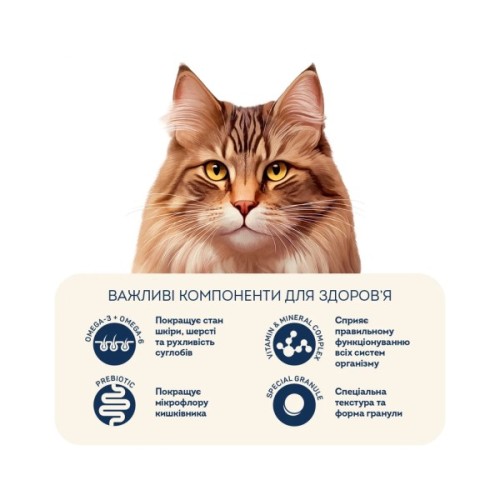 Сухий корм для кішок Home Food For sterilised з кроликом та журавлиною 400 г (4820290090033)