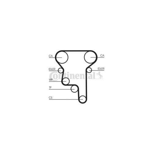 Ремінь ГРМ CONTITECH CT1023