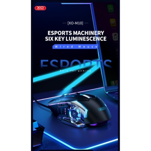 Мишка XO M10 Wireless Black/Silver (M10 Black+Silver)