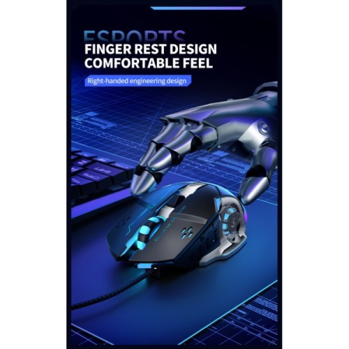 Мишка XO M10 Wireless Black/Silver (M10 Black+Silver)