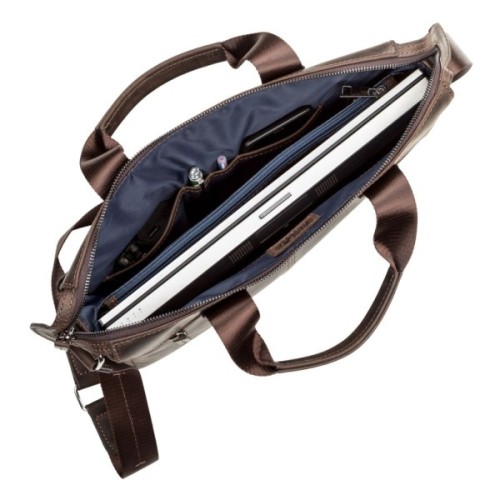 Сумка Shvigel Шкіряна Коричнева (11108)