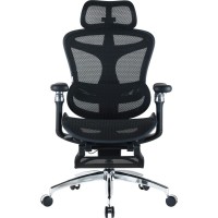 Офісне крісло Sihoo Крісло офісне з підставкою для ніг Sihoo DORO C300 Pro Mesh Black with (DORO-C300-PRO-M101-JT)