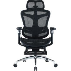 Офісне крісло Sihoo Крісло офісне з підставкою для ніг Sihoo DORO C300 Pro Mesh Black with (DORO-C300-PRO-M101-JT)