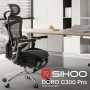 Офісне крісло Sihoo Крісло офісне з підставкою для ніг Sihoo DORO C300 Pro Mesh Black with (DORO-C300-PRO-M101-JT)